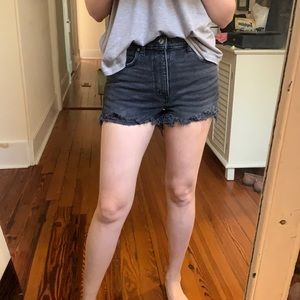 Abercrombie & Fitch Mom Short High Rise